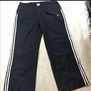 Adidas windbreaker track pants